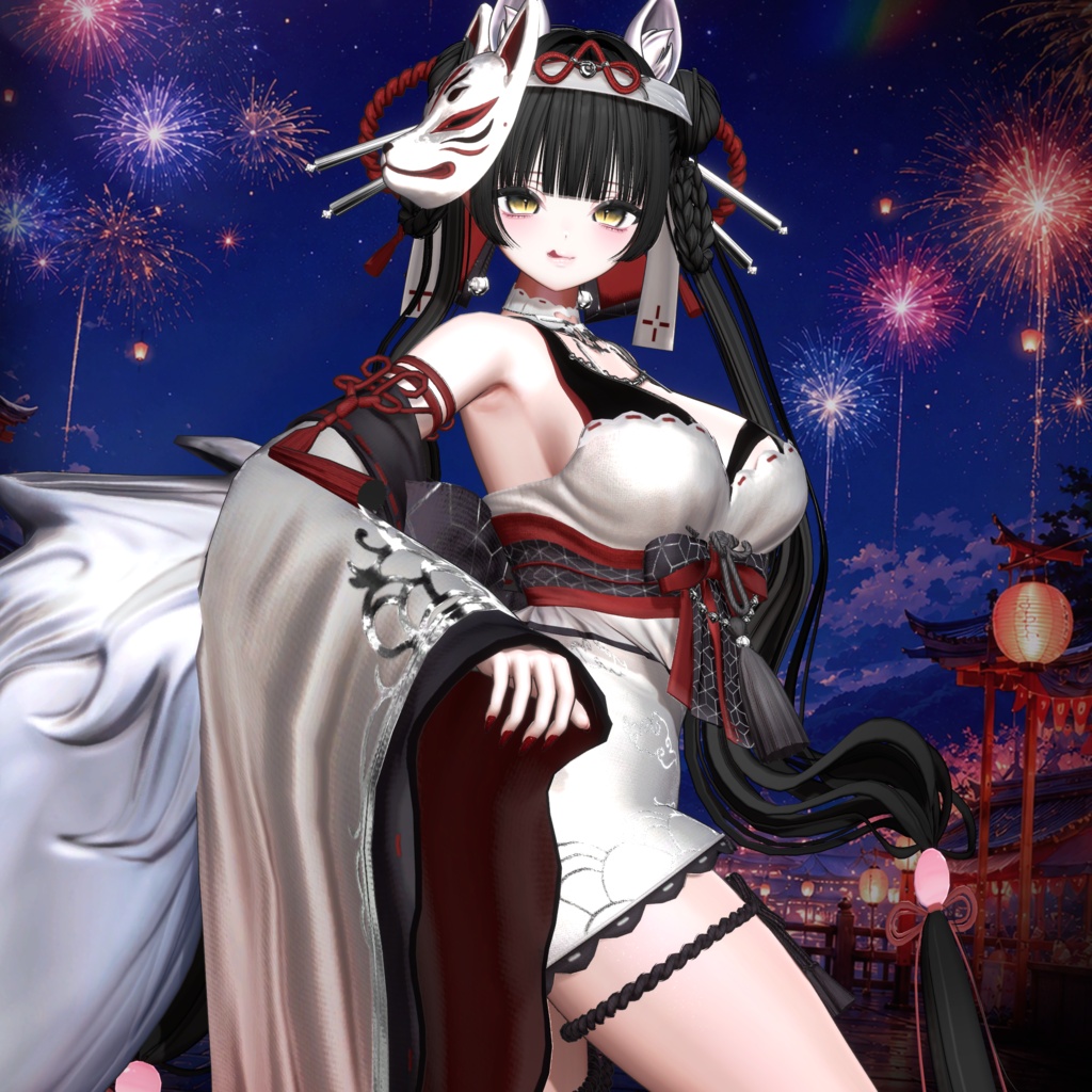 ✨SUMMER SALE✨ Kitsunebi 狐火【21アバター対応】🦊🔥