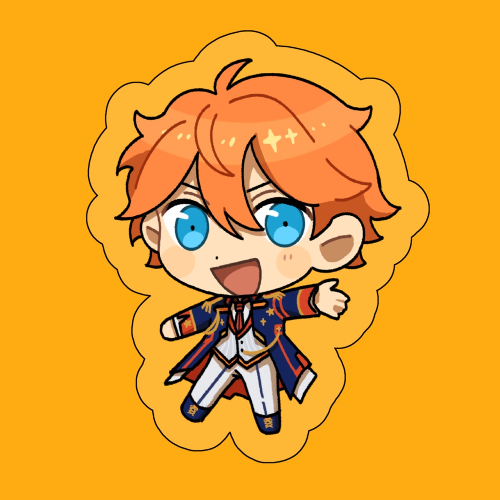 スバル・あんず ステッカー