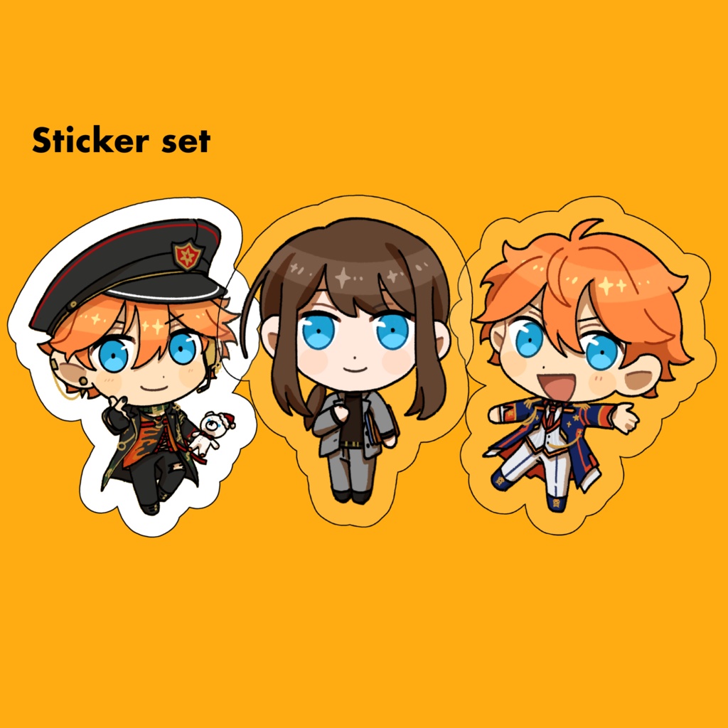 スバル・あんず ステッカー