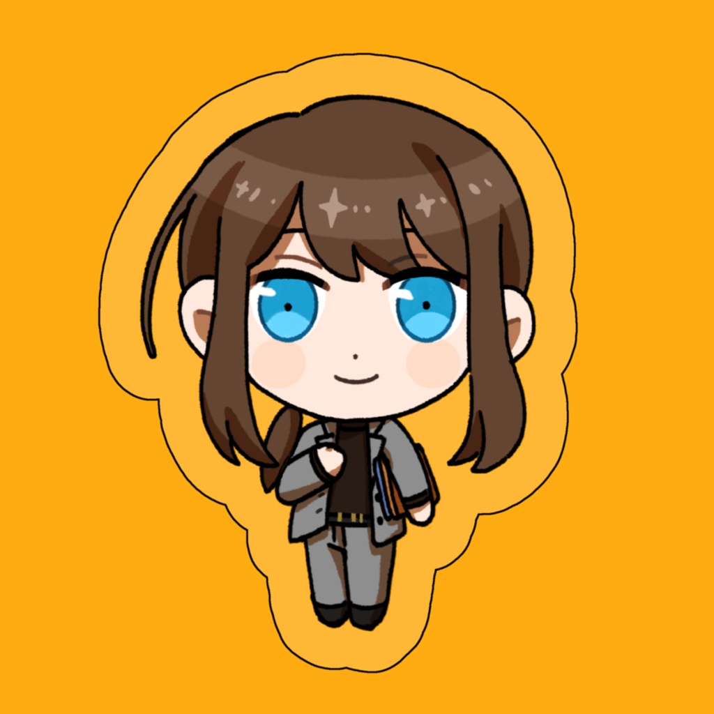 スバル・あんず ステッカー