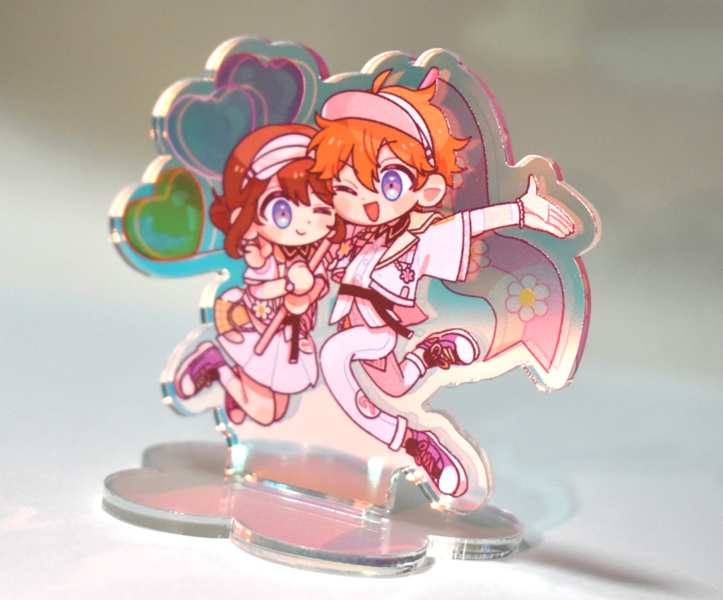 スバあんオーロラアクリルスタンド ハッピーチャーム 