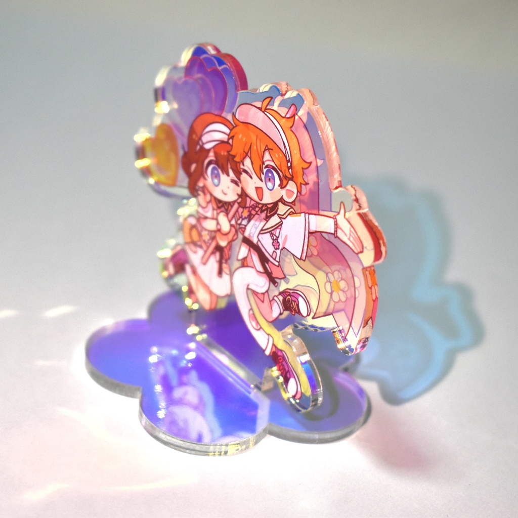 スバあんオーロラアクリルスタンド ハッピーチャーム