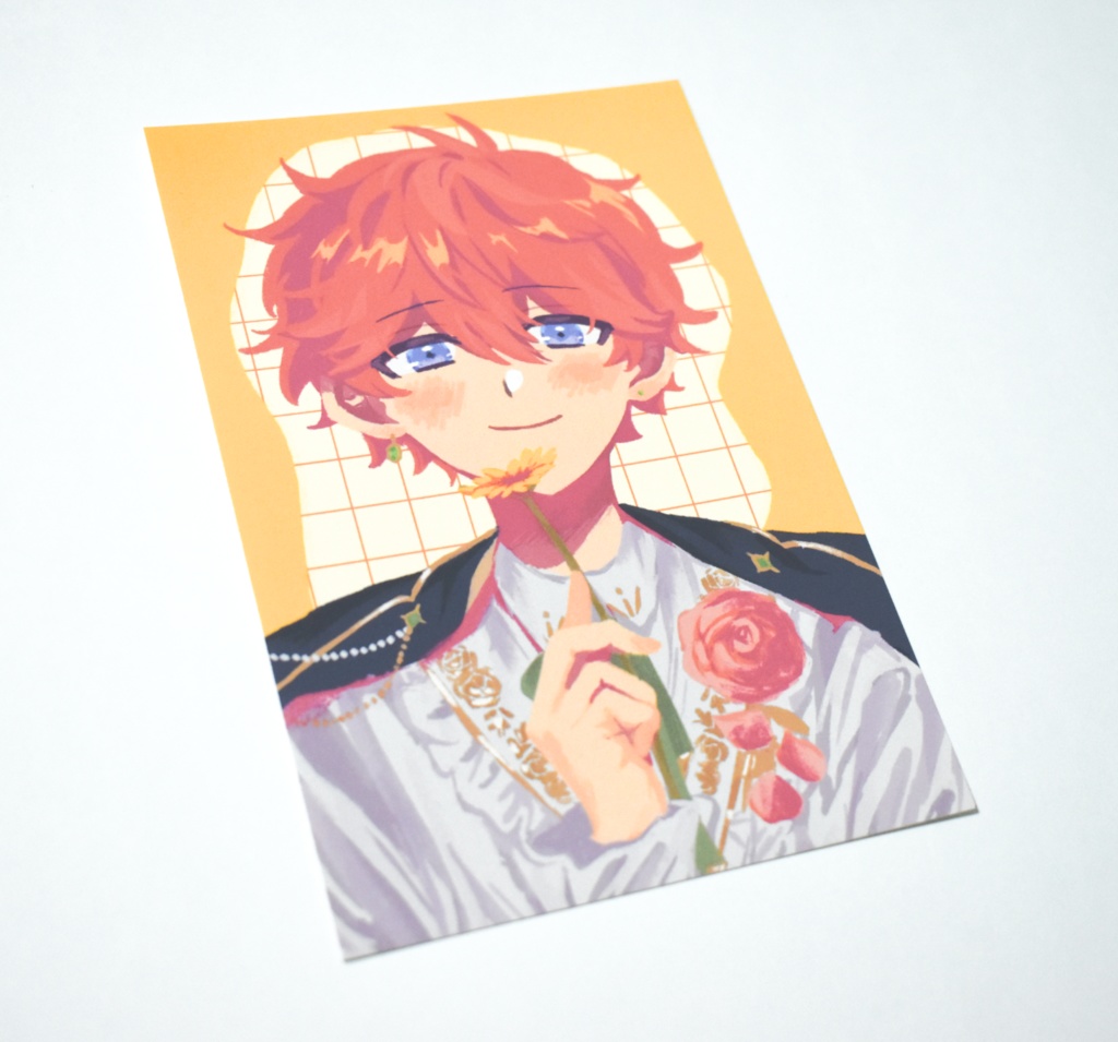 wishes in flowers ポストカード