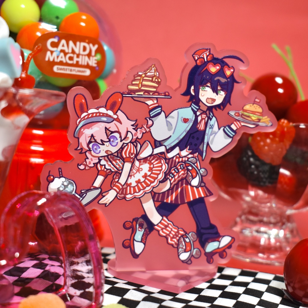 ちなかざダイナーアクリルスタンド