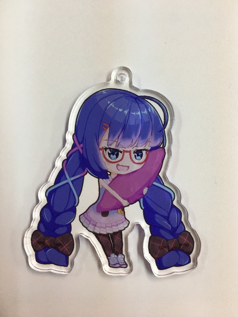 秋のウナきりアクリルキーホルダー