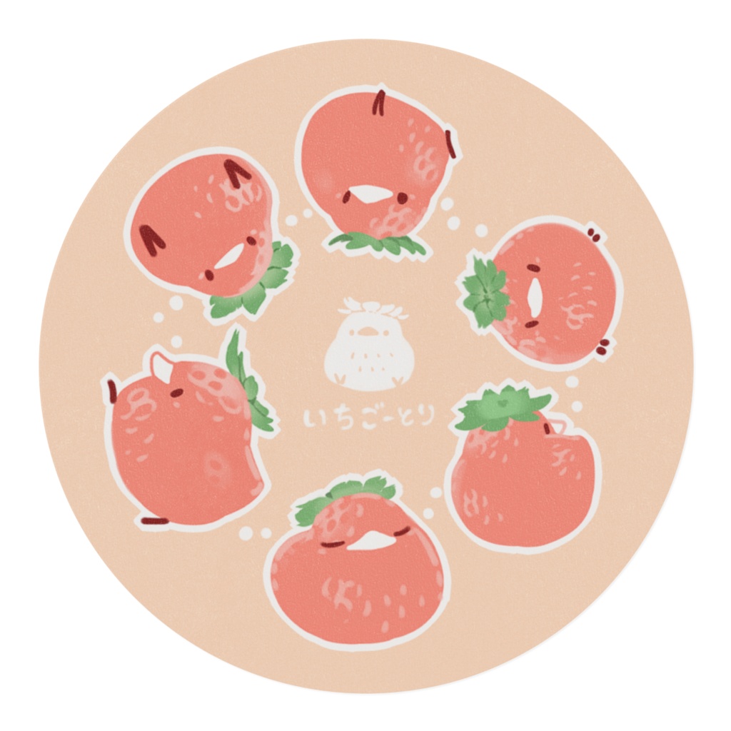 いちごーとりマスキングテープ