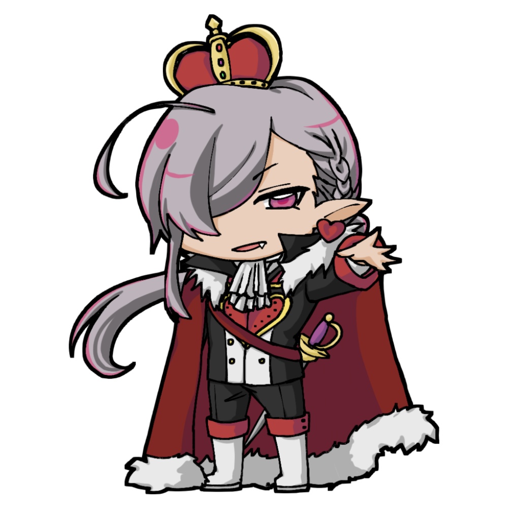 レライエ（ハートの王）　アクリルキーホルダー