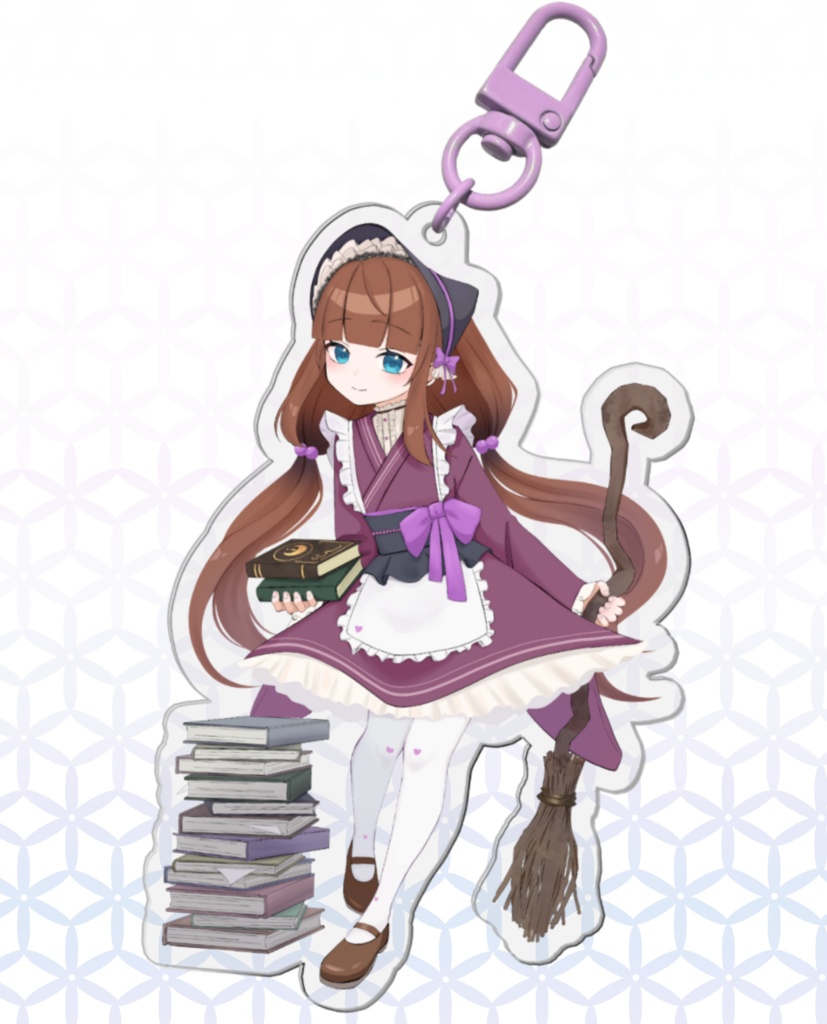 古書店風アクリルキーホルダー②