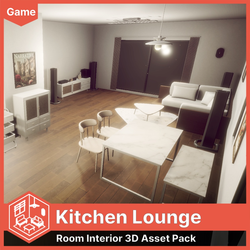 [VRC World] Living Kitchen Lounge