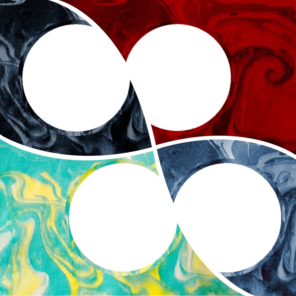 【無料版有】マーブリング背景素材【ココフォリア素材】