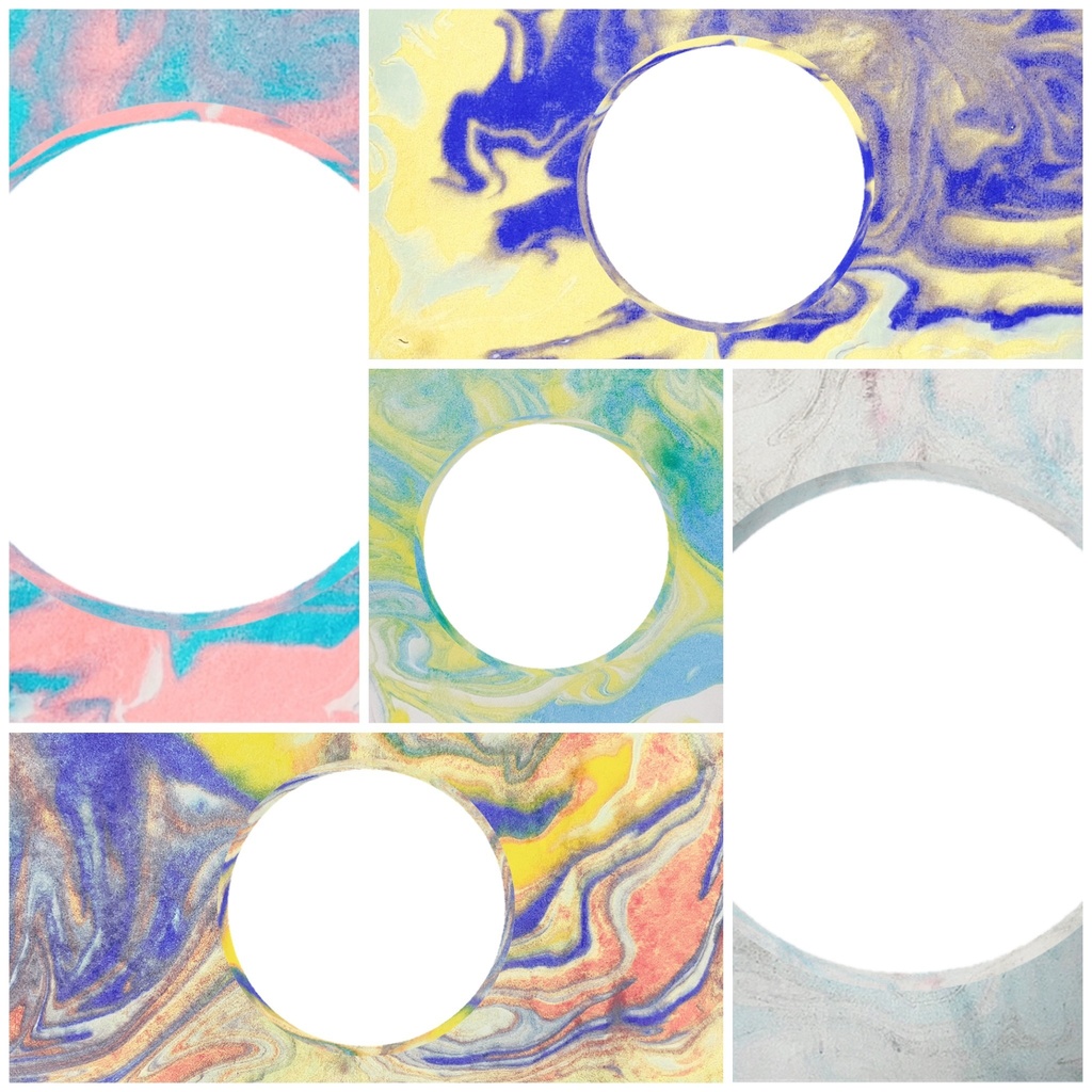 【無料版有】マーブリング背景素材【ココフォリア素材】