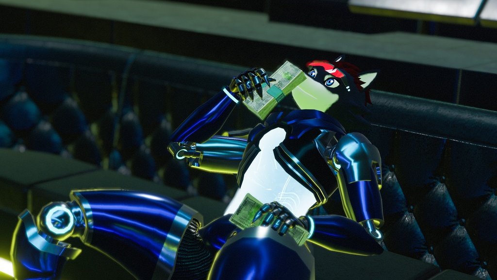 Cyberwolf Tyller - Vrchat PC + Quest