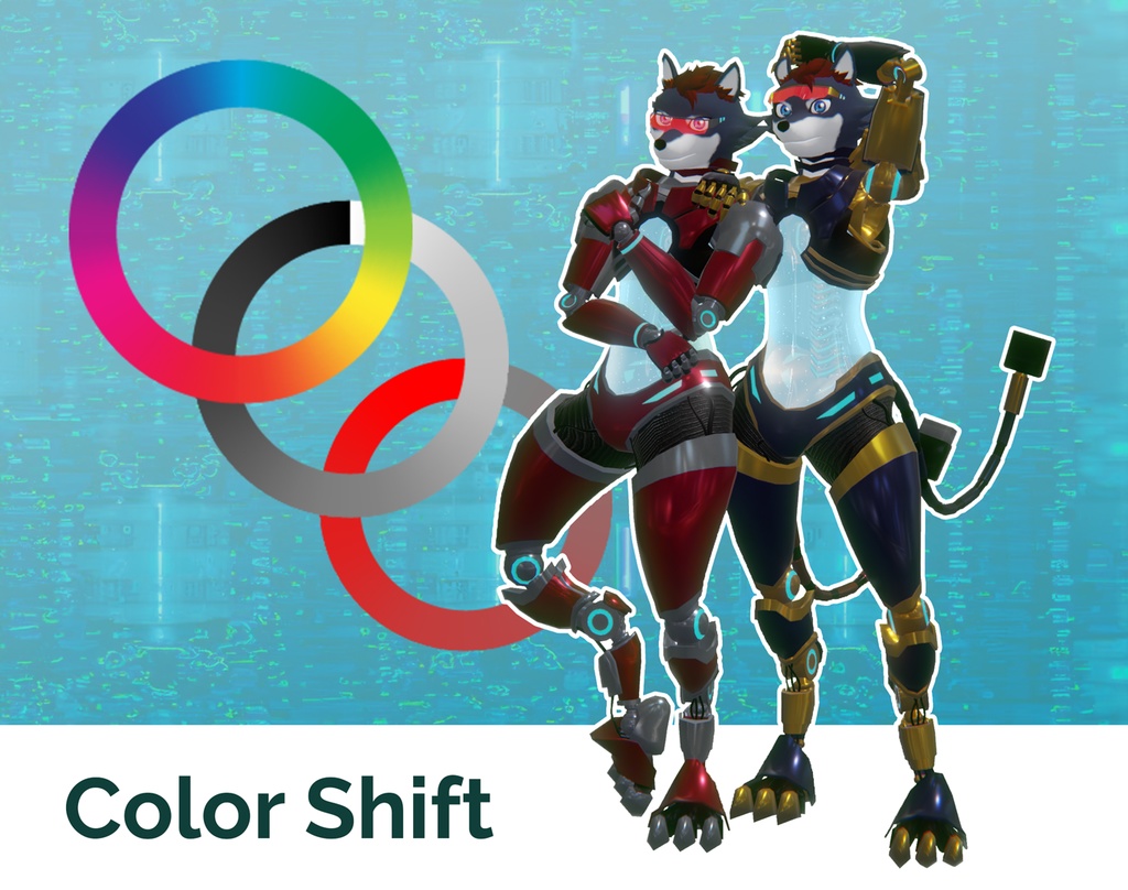 Cyberwolf Tyller - Vrchat PC + Quest