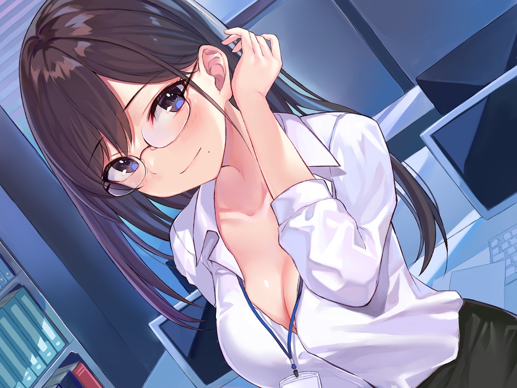 美人秘書とのイケナイ残業時間~頑張ったキミにたっぷりのご褒美をあげる~【耳かき・オイルマッサージ・れろれろぐぽぐぽ♪奥まで耳舐め】