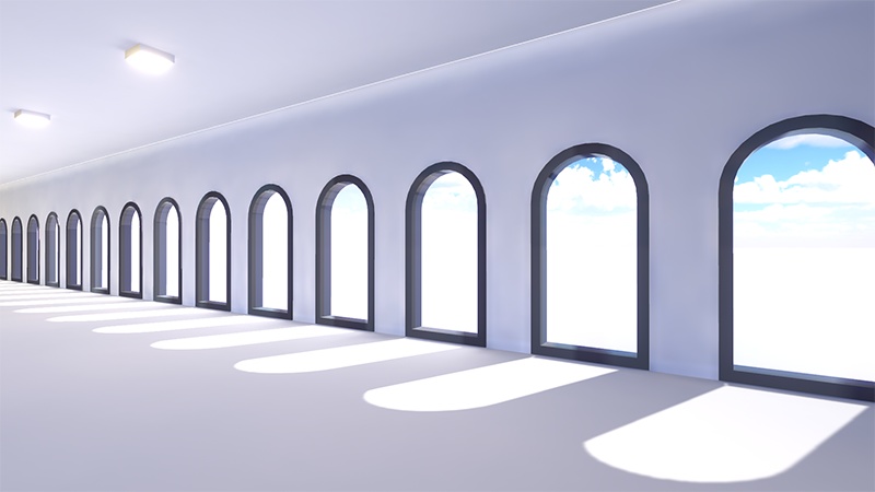 【VRChatワールド】SimpleRoom Arcade