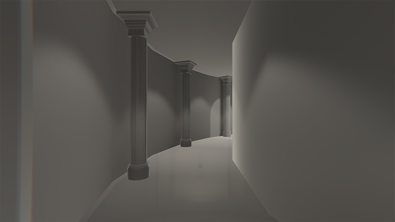 【VRChatワールド】Hall