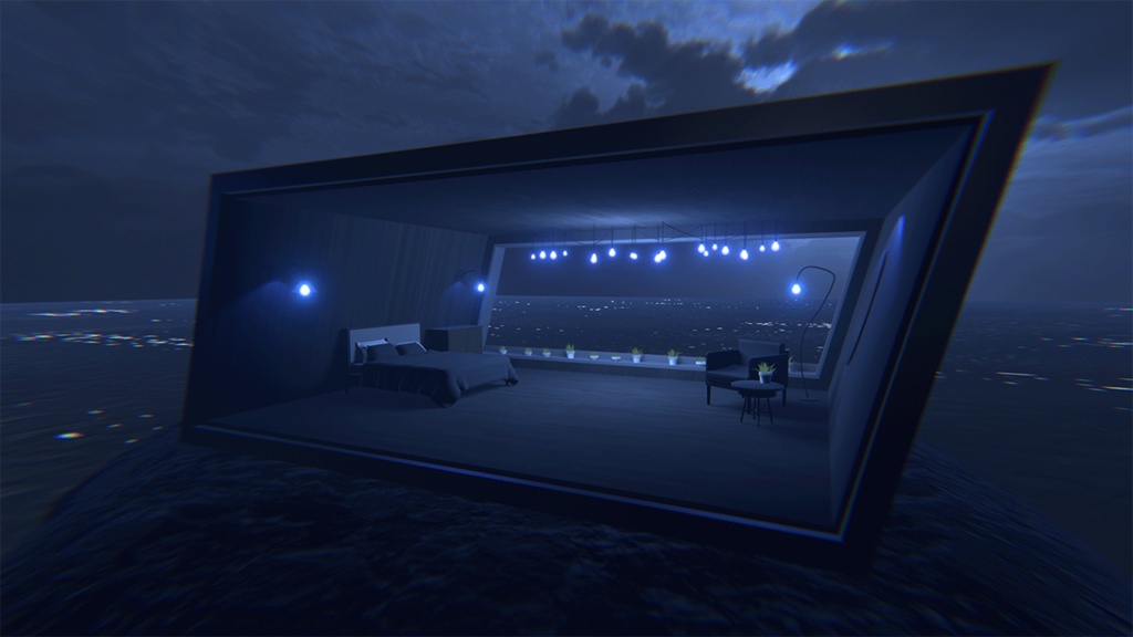【VRChatワールド】Room S6 【動く海】