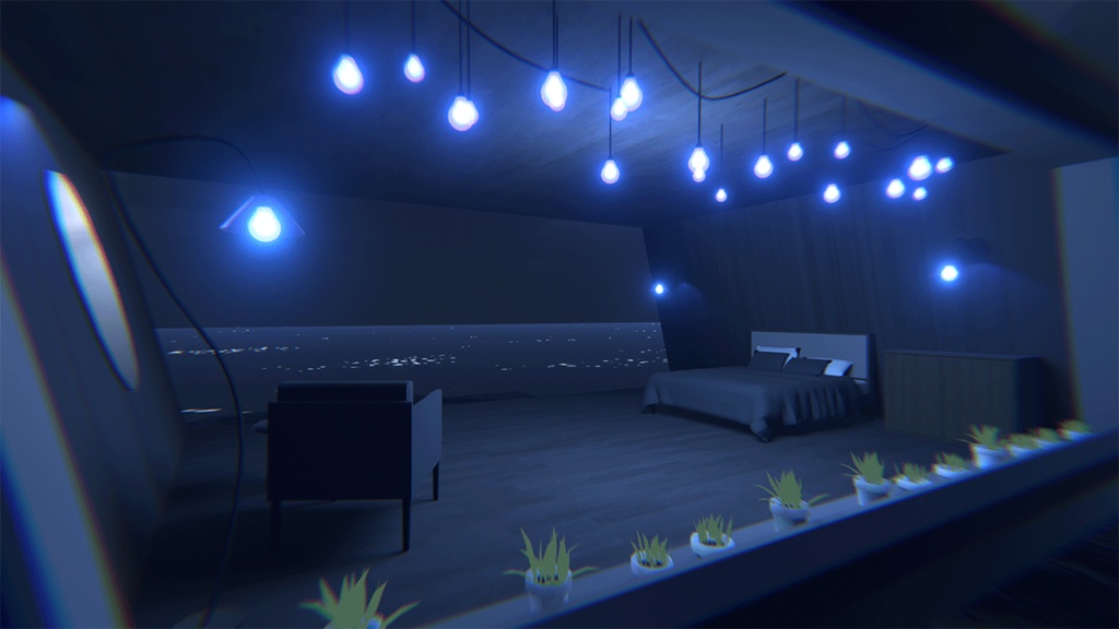 【VRChatワールド】Room S6 【動く海】
