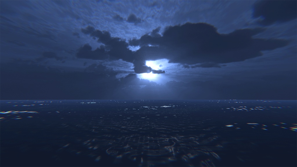 【VRChatワールド】Room S6 【動く海】