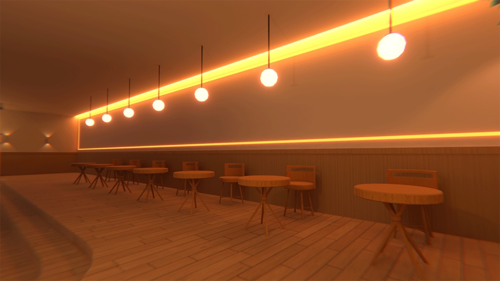 【VRChatワールド】Cafe/Bar