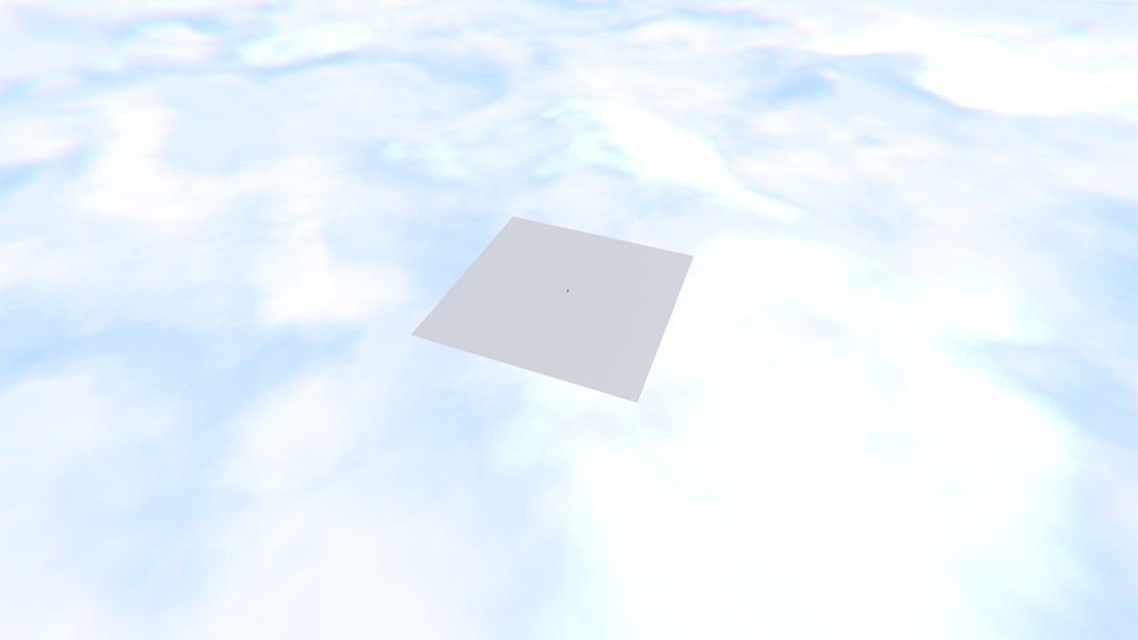 【VRChatワールド】動く雲海シェーダー