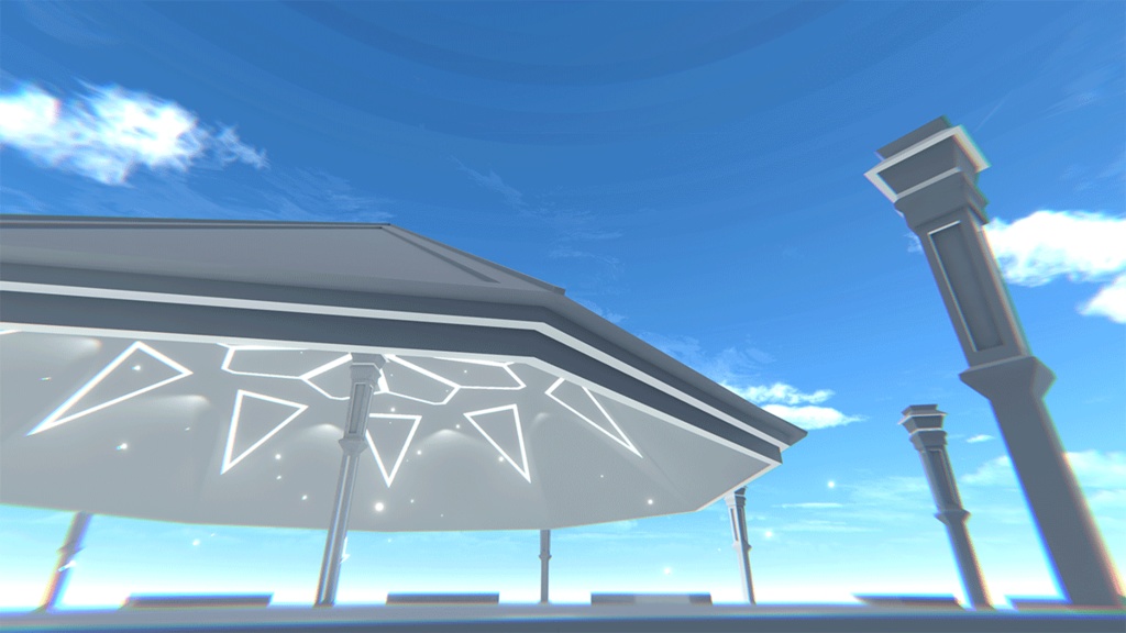 【VRChatワールド】Tower N2 【動く雲】