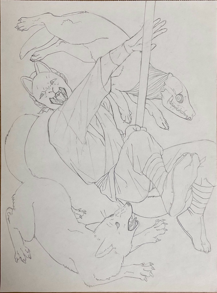 イラスト　8枚セット