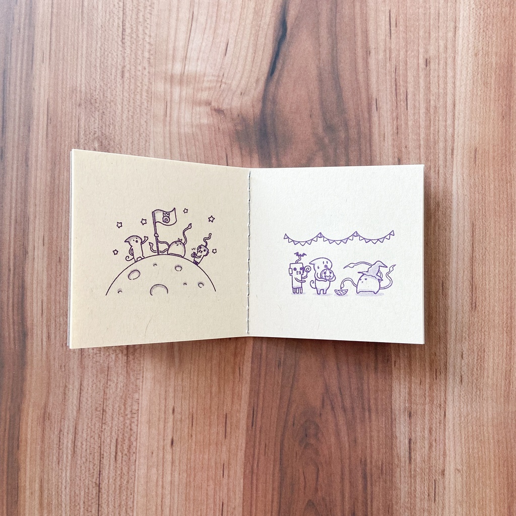 Chimudex -ちむぎの惑星の本- +ミニ本&ボイスレター 3点セット