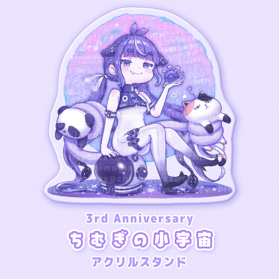 【完売御礼!】3周年記念 ✦ ちむぎの小宇宙アクリルスタンド