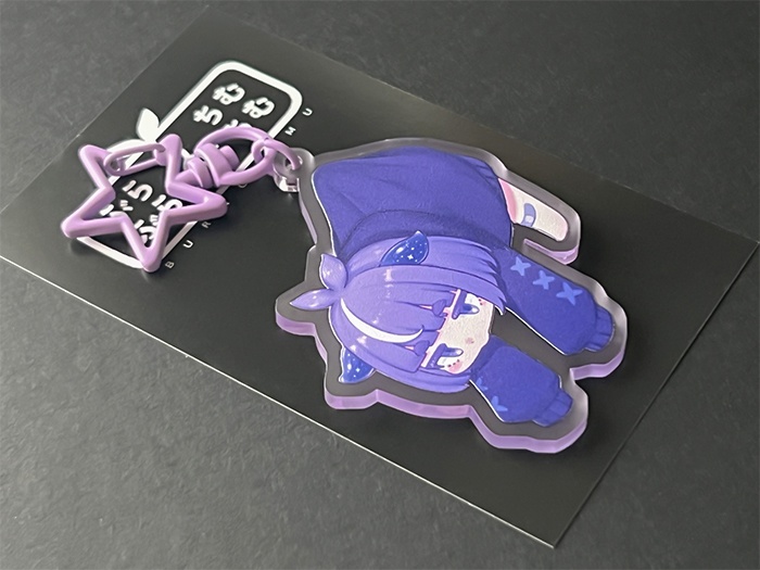 【リニューアル】ぶらぶらおともちむぎ 初代ver 【アクリルキーホルダー/直筆サイン入り】