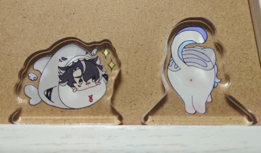 さめせすり ヌねこ 自立ミニアクスタ