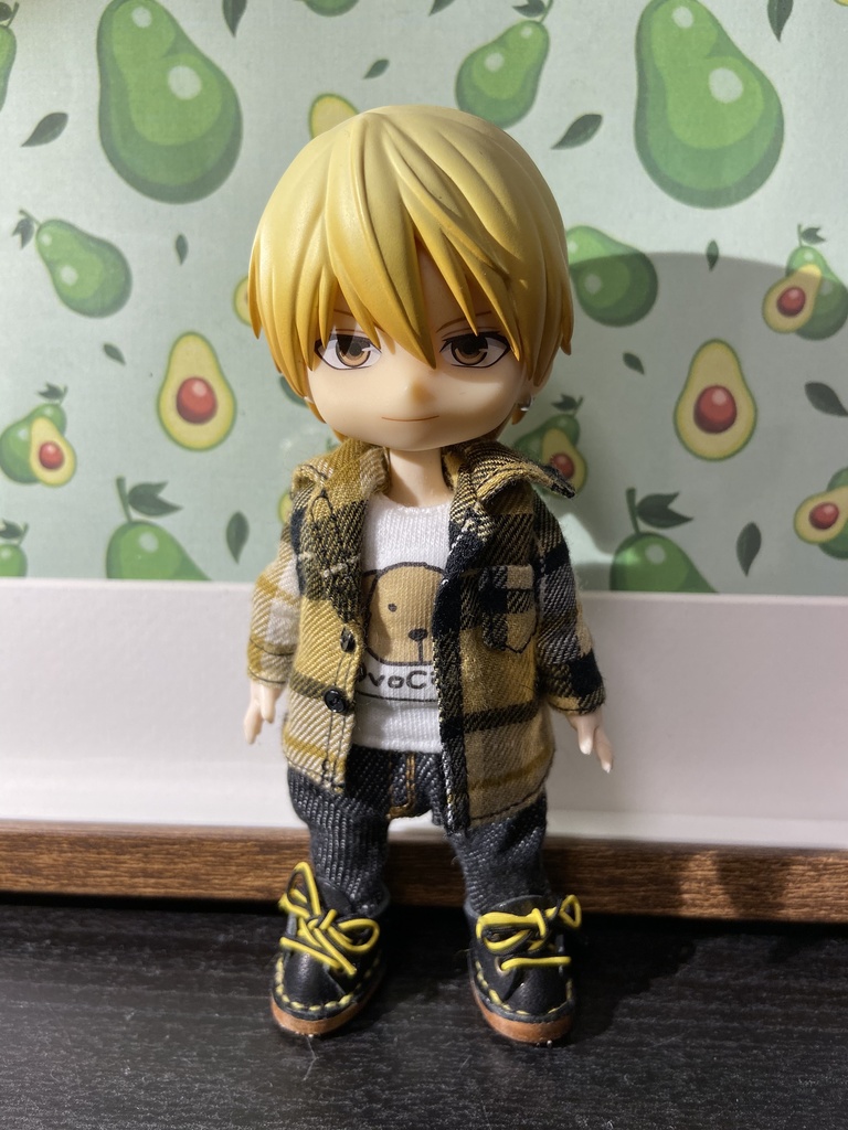 ブラックデニムパンツ