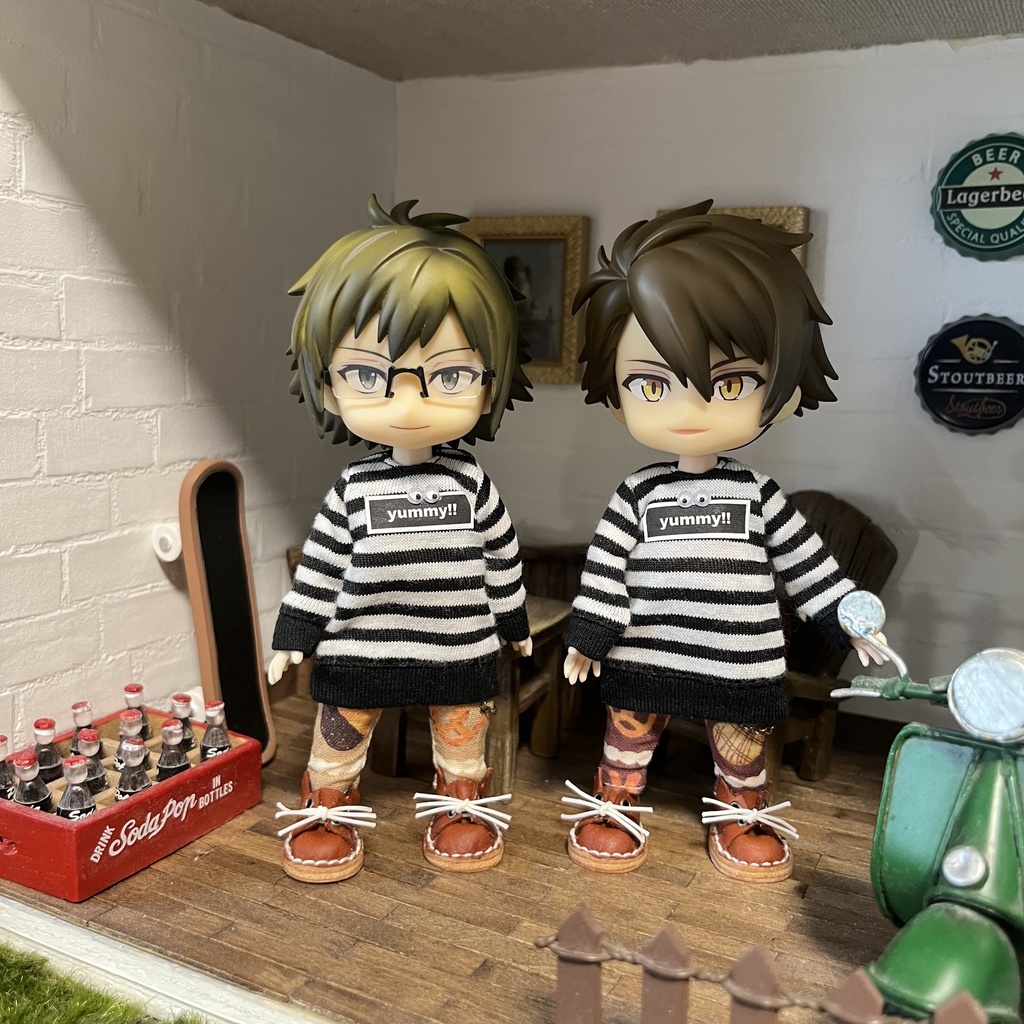 しましま目玉Tシャツ(真ん中目玉)