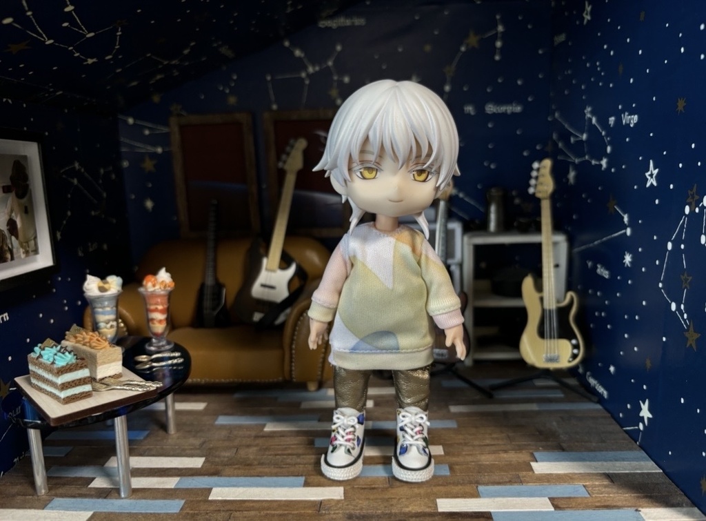 ハート柄のロンT