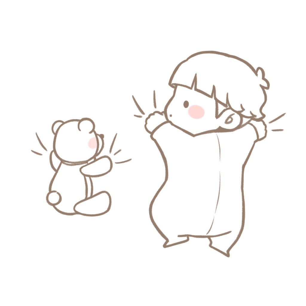 一緒におでかけトートバッグ(simple)