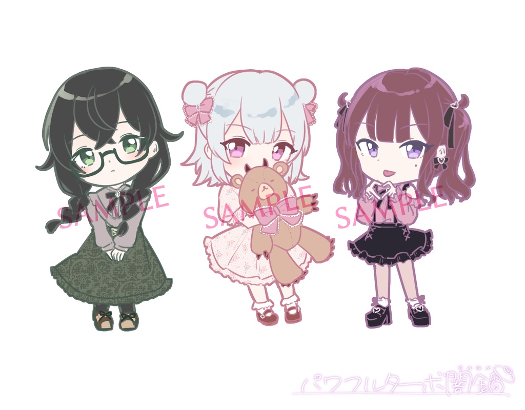 TOKYO6ガールズアクリルキーホルダー