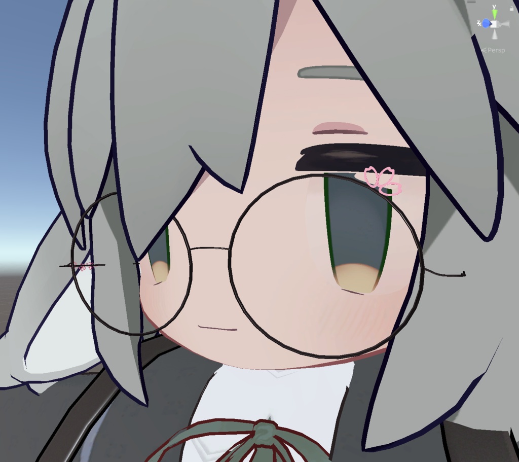 【！販売開始特価！】さくらの眼鏡【うささき対応】