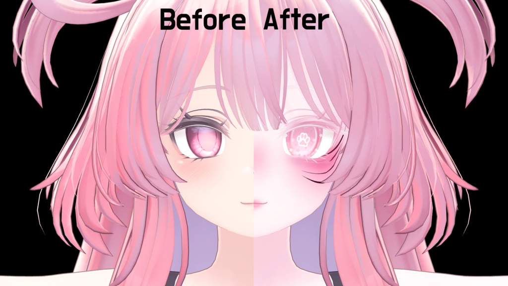 「SELESTIA」 Make up (and Nail) & Cat eye texture