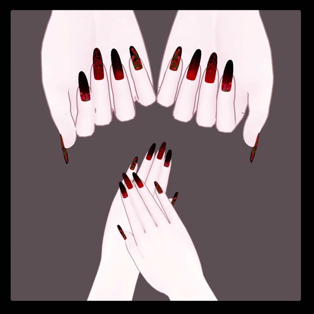 「SELESTIA」Face Animation & Make up (and Nail) & Rose eye texture