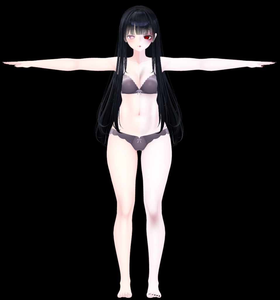 「SELESTIA」Face Animation & Make up (and Nail) & Rose eye texture