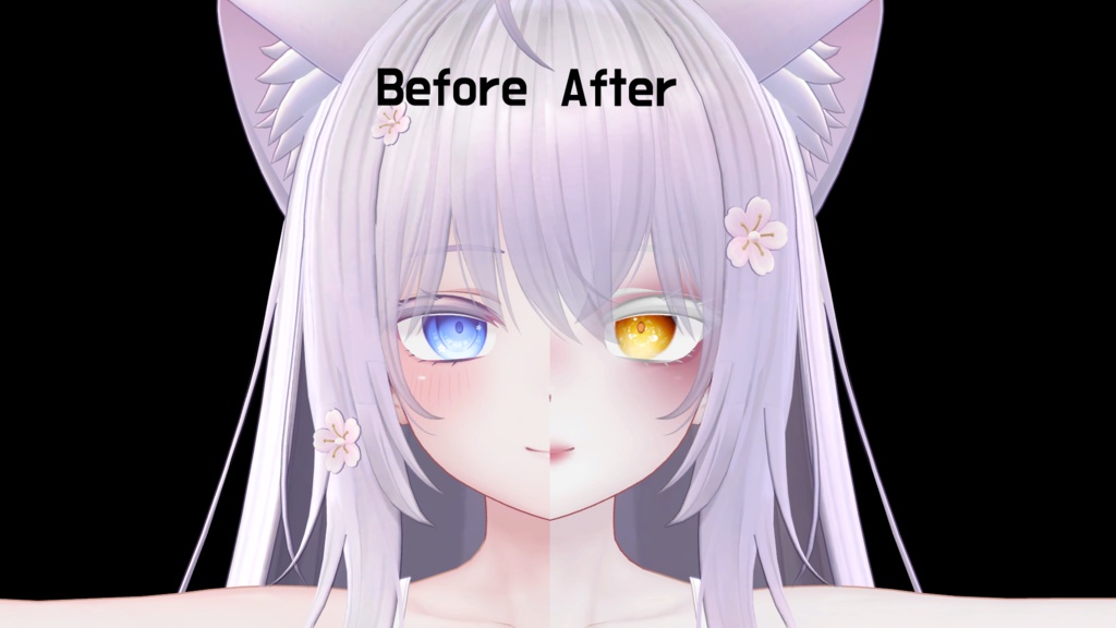 「MOE」Face Animation & Make up & eye texture