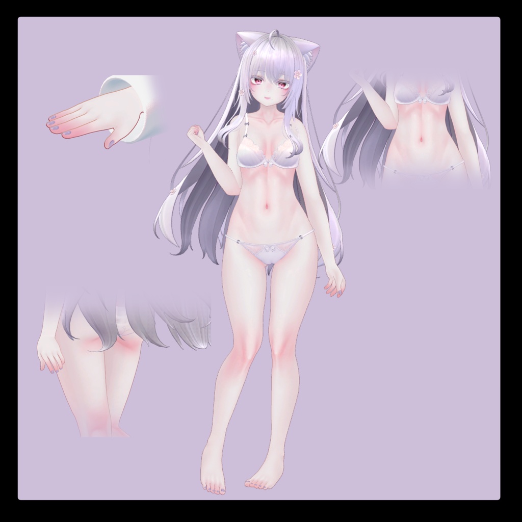 「MOE」 Make up & eye texture & Face Animation