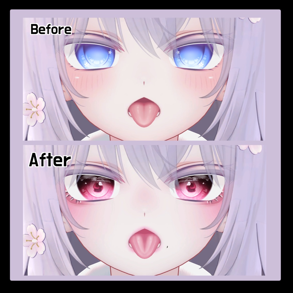 「MOE」 Make up & eye texture & Face Animation
