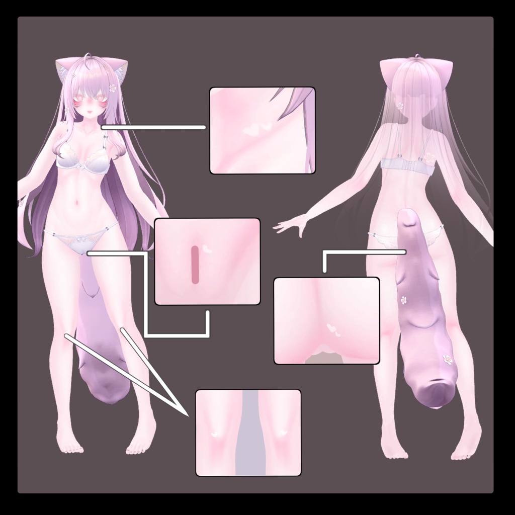 「MOE」 Make up (and Nail) & Cat eye texture