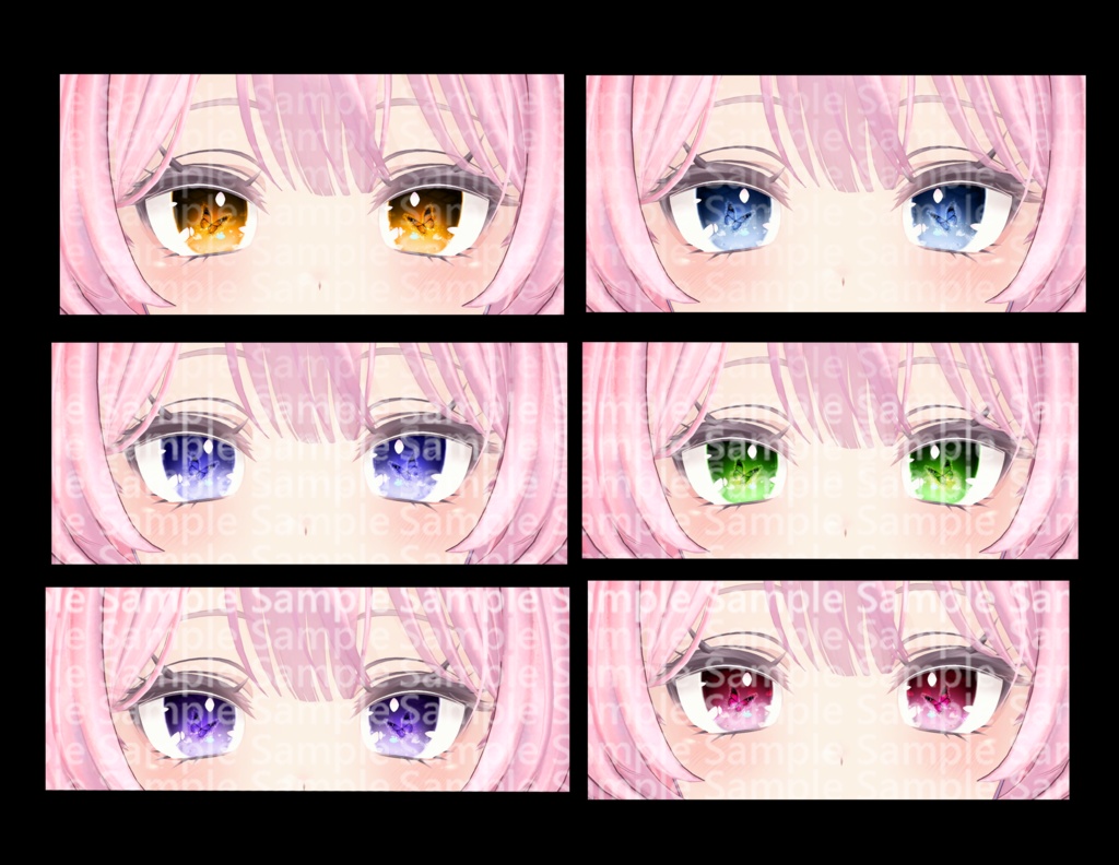 「SELESTIA」 Make up & Butterfly eye texture