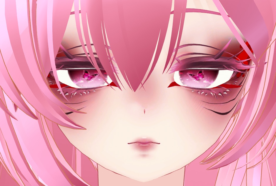 「SELESTIA」 Make up & Butterfly eye texture