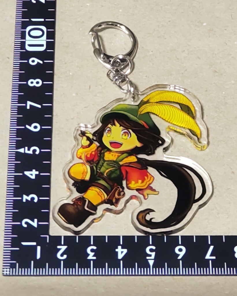 いえろの代理ちゃん改め希来ちゃんミニキャラアクリルキーホルダー