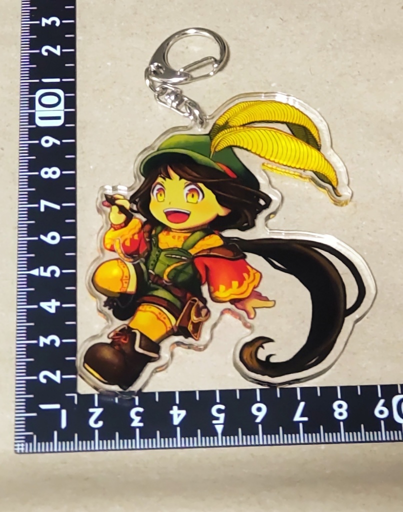 いえろの代理ちゃん改め希来ちゃんミニキャラアクリルキーホルダー