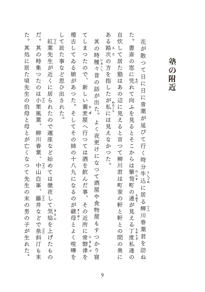 月日のおとなひ 徳田秋聲随筆集