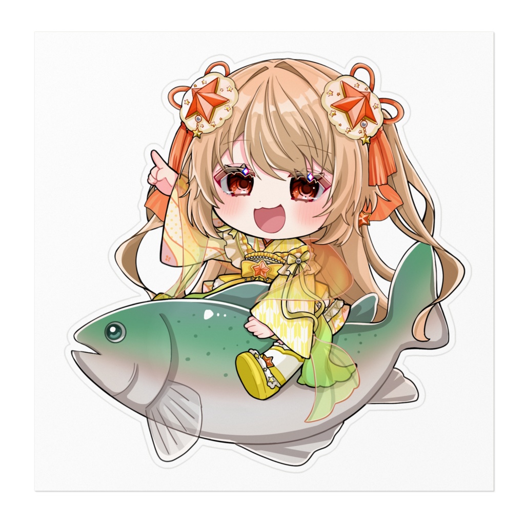 虹池ステッカーNEWっ